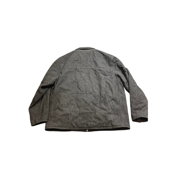 Vintage GAP Wool Coat Jacket‎ Size XXL Mens Gray Full Zip Insulated Coat - Picture 4 of 10